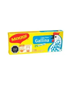 Caldo En Polvo Sabor Gallina Maggi, 8 Unid. X 11g