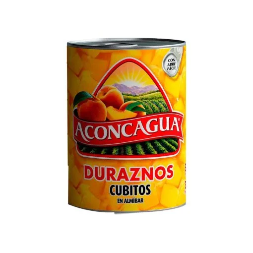Duraznos En Cubitos Aconcagua 590 Gr