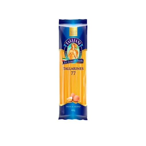 Fideos Talliani Tallarin N° 77,  400grs.