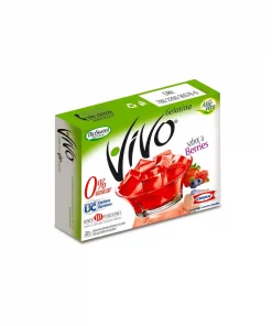 Gelatina Vivo 0% Azúcar Sabor Berries, 22g Gelatina Vivo 0% Azúcar Sabor Berries, 22g