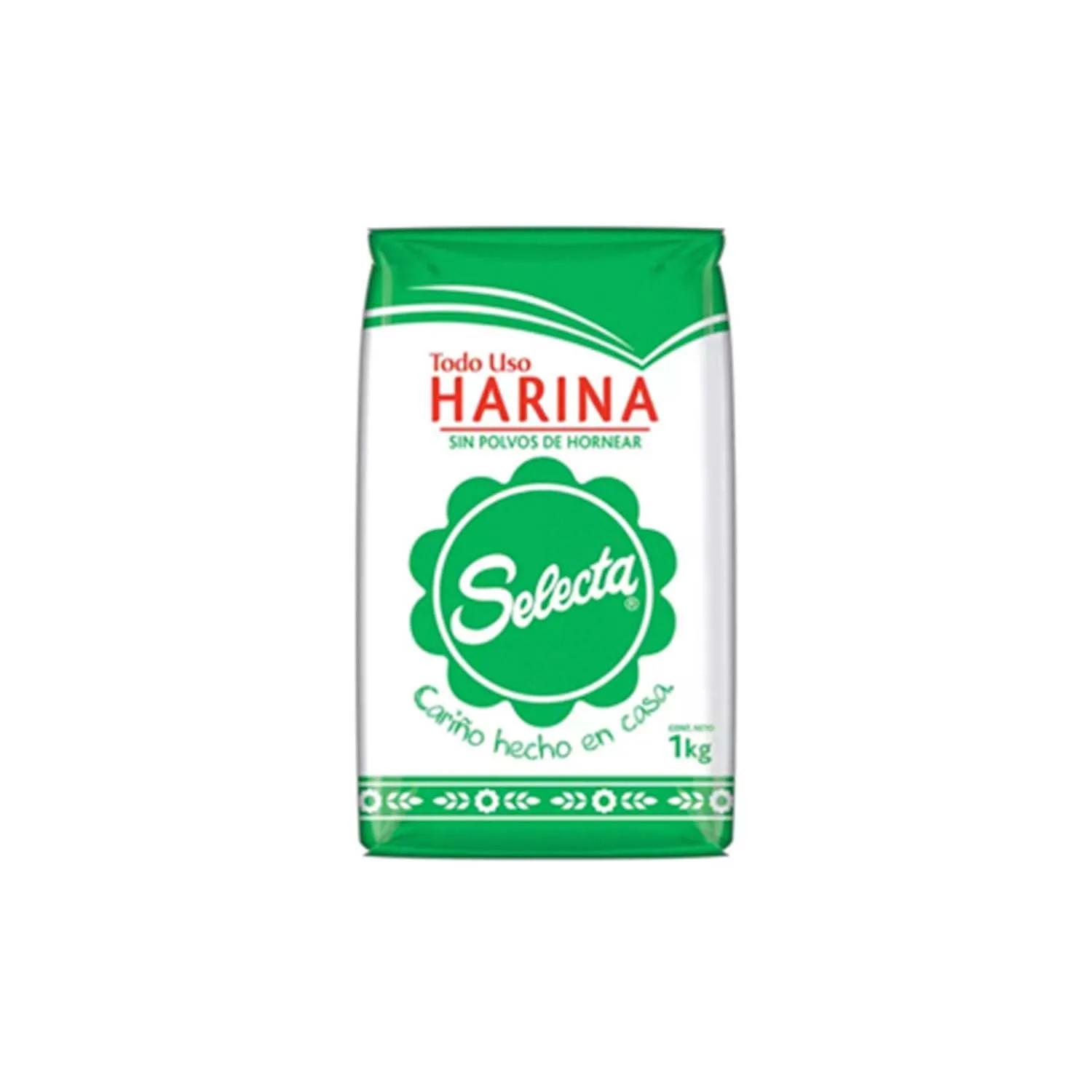 Harina Selecta Sin Polvo De Hornear, 1kg
