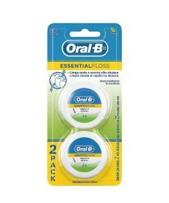 Hilo Dental Oral-b Essential Floss, 2 Unid. X 25mt.