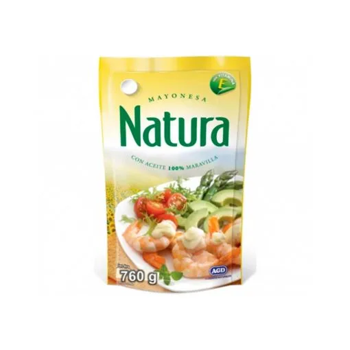 Mayonesa Natura Doy Pack 760 Gr