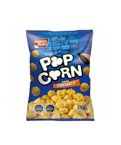 Popcorn Marco Polo Sabor Caramelo, 250g