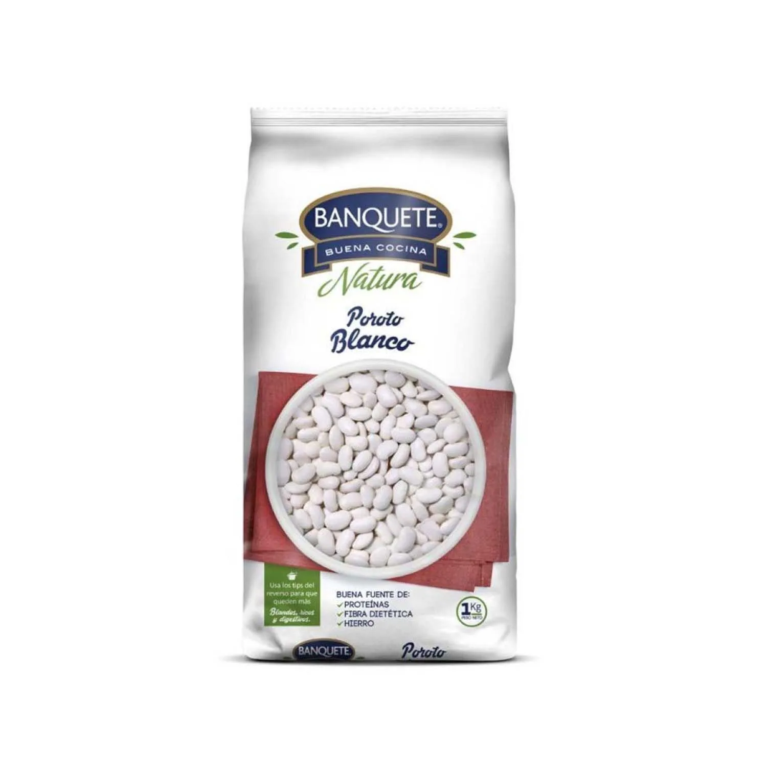 Poroto Blanco Banquete Español, 1kg