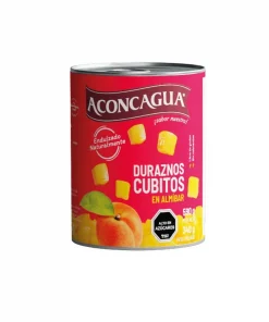 Duraznos En Cubitos Aconcagua, 590g Neto (340g Drenado) Duraznos En Cubitos Aconcagua, 590g Neto (340g Drenado)
