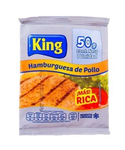 Hamburguesa De Pollo King 50 Gr