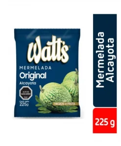 Mermelada Watts De Alcayota Con Trozos De Frutas, 225gr.