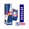 Energética Red Bull Regular Drink, Pack 4 Unid. X 250cc. Energética Red Bull Regular Drink, Pack 4 Unid. X 250cc.
