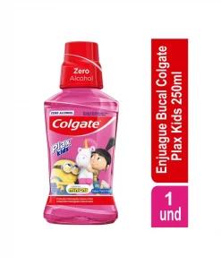 Enjuague Bucal Colgate Plax Kids Tutti Frutti, 250ml. Enjuague Bucal Colgate Plax Kids Tutti Frutti, 250ml.