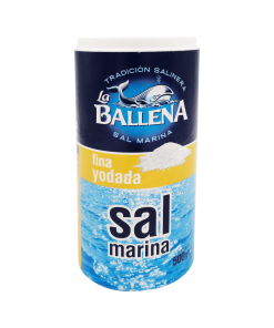 Sal De Mar Fina Yodada La Ballena 500 Gr