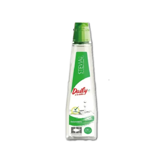 Endulzante Liquido Stevia Balanceado Daily 270 Ml