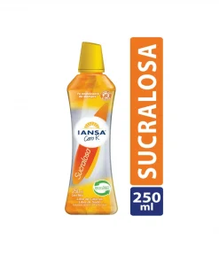 Endulzante Líquido Sucralosa Iansa Cero K, 250ml. Endulzante Líquido Sucralosa Iansa Cero K, 250ml.
