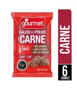 Caldo En Polvo Sabor Carne Gourmet, 48g Caldo En Polvo Sabor Carne Gourmet, 48g
