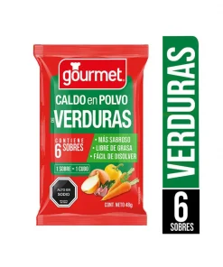 Caldo En Polvo Sabor Verduras Gourmet, 48g Caldo En Polvo Sabor Verduras Gourmet, 48g