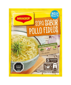 Sopa De Pollo Fideos Maggi 70 Gr
