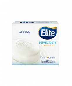 Jabón En Barra Elite Humectante Cuidado Suave, 90gr. Jabón En Barra Elite Humectante Cuidado Suave, 90gr.