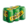 Cerveza Cristal 4.6° Pack 6 Unidades Lata 350 Cc