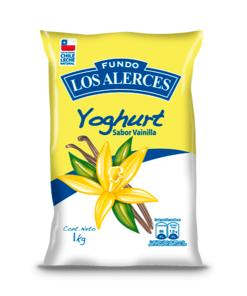 Yoghurt Sabor Vainilla Los Alerces 1 Kg