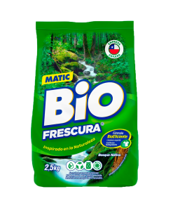 Detergente En Polvo Bosque Nativo Bio Frescura 2.5 Kg