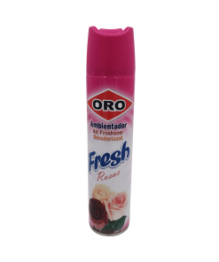 Fragancia En Spray Fresh Rosas Oro 405 Cc