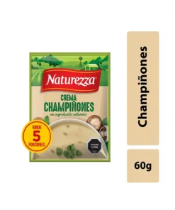 Crema De Champiñones Naturezza, 60g Crema De Champiñones Naturezza, 60g