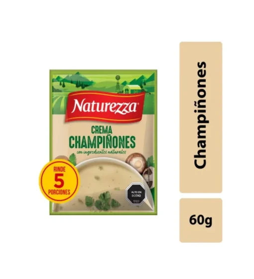 Crema De Champiñones Naturezza, 60g