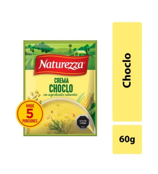 Crema De Choclo Naturezza, 60g