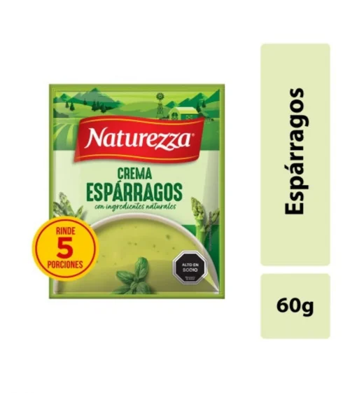Crema De Espárragos Naturezza, 60g