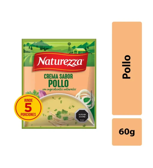 Crema De Pollo Naturezza, 60g