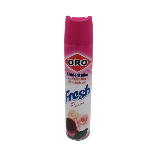Fragancia En Spray Fresh Rosas Oro 405 Cc
