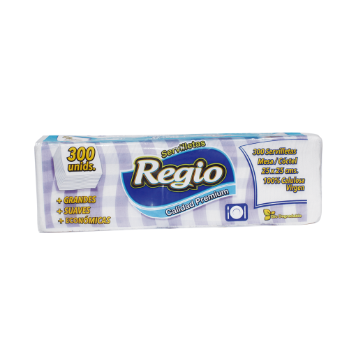 Servilletas Cocktail Regio 24 Cm 300 Und