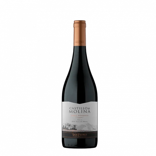 Vino Castillo De Molina Tinto Gran Reserva Syrah 13.5°, 750cc.