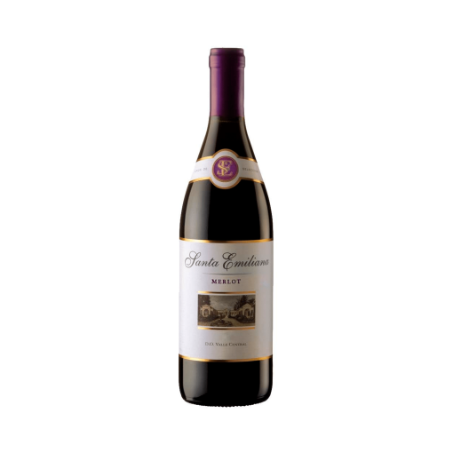 Vino Tinto Santa Emiliana Merlot 13°, 700cc.