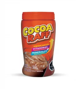 Saborizante Cocoa Raff En Polvo Fortificado Sabor Chocolate, 300 Gr Saborizante Cocoa Raff En Polvo Fortificado Sabor Chocolate, 300 Gr