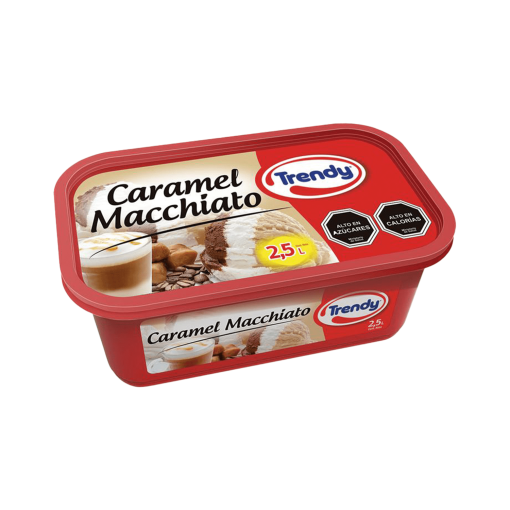 Helado Caramel Macchiato Trendy 2.5 L