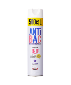 Desinfectante En Aerosol Antibacterial Lavanda Tanax 500 Cc