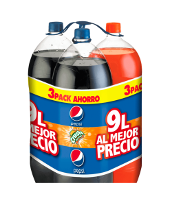 Tripack 2 Pepsi - Crush Orange 3 Lt