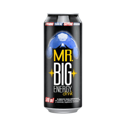 Bebida Energetica Mr Big Lata 500 Cc