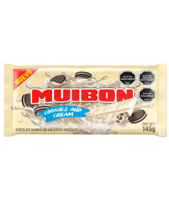 Chocolate Blanco Cookies And Cream Muibon 145 Gr