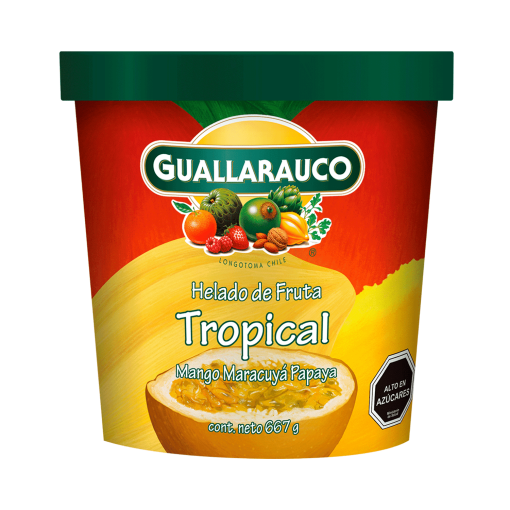 Helado De Tropical Guallarauco 900 Ml