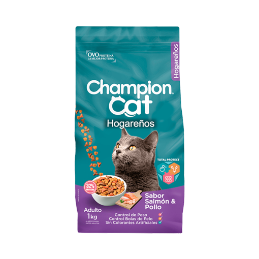 Alimento De Gato Champion Cat Hogareños 1 Kg