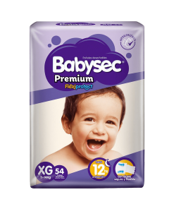 Pañales Babysec Premium Talla Xg 11- 14 Kg X 54 Und
