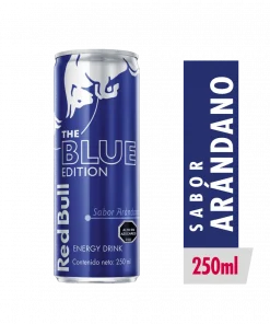 Energética Red Bull Blue Edition Arándanos, 250cc. Energética Red Bull Blue Edition Arándanos, 250cc.