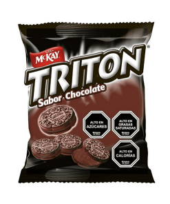 Mini Galletas Triton Sabor Chocolate Mckay 40 Gr