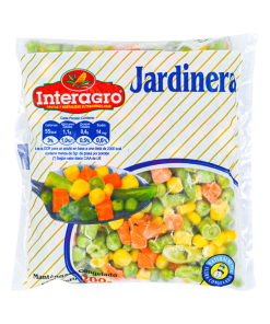 Verduras Congeladas Jardinera Interagro 200 Gr