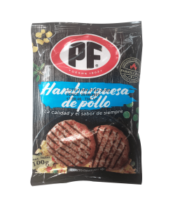Hamburguesa De Pollo Pf 100 Gr