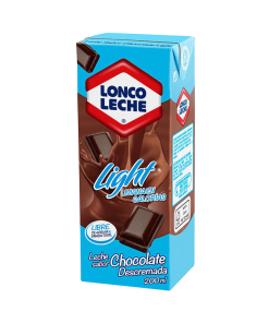 Leche Descremada Sabor A Chocolate Lonco Und X 200 Ml