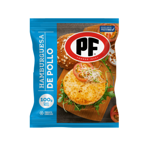 Hamburguesa De Pollo Pf 100 Gr