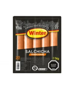Salchichas Tradicional Winter Tradición Alemana,  20 Unid.